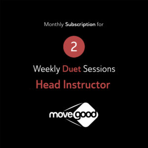 Movegood Subscription | 2 Duet Sessions Weekly with Head Instructor
